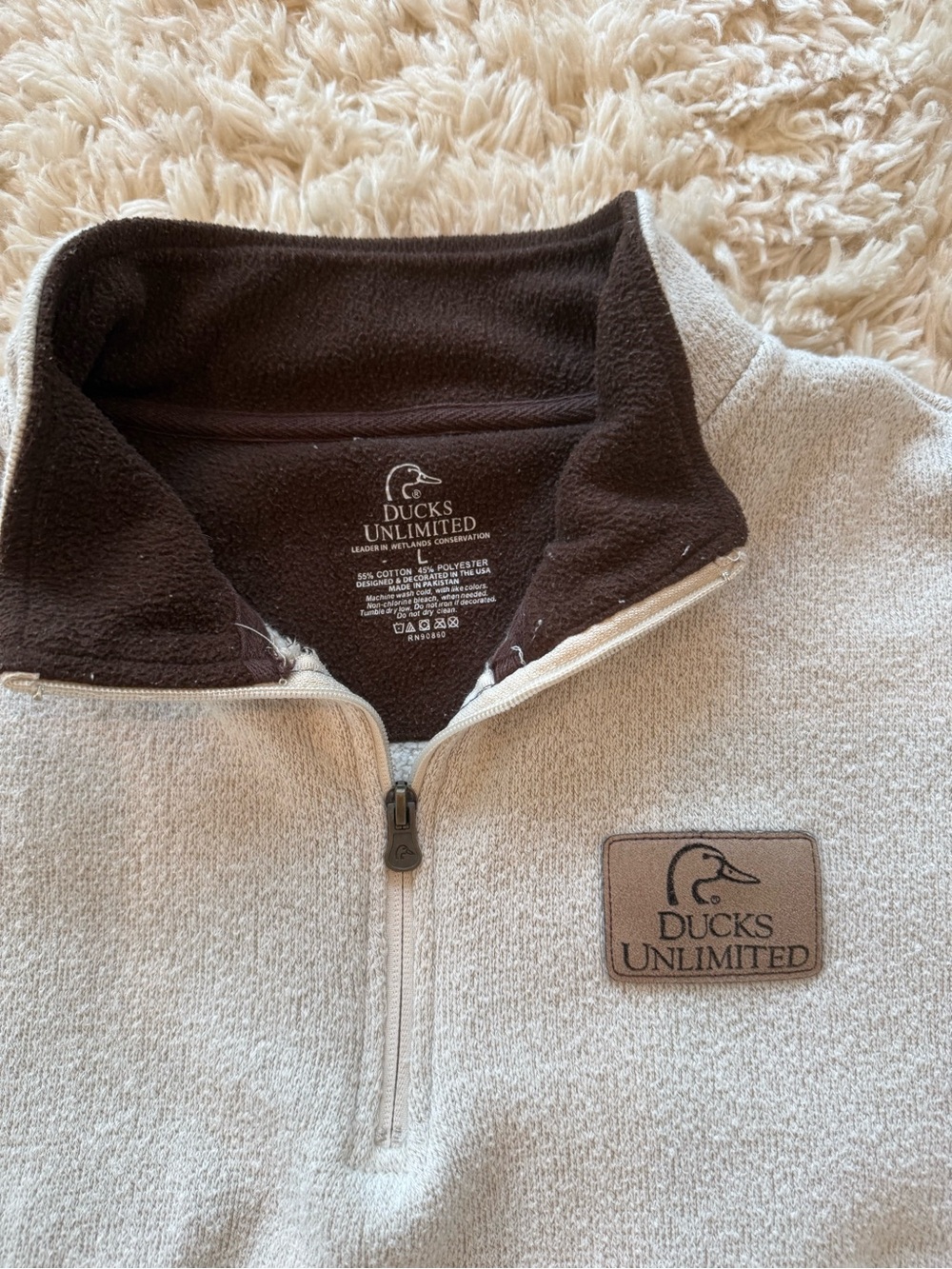 Ducks Unlimited pullover men’s size Large